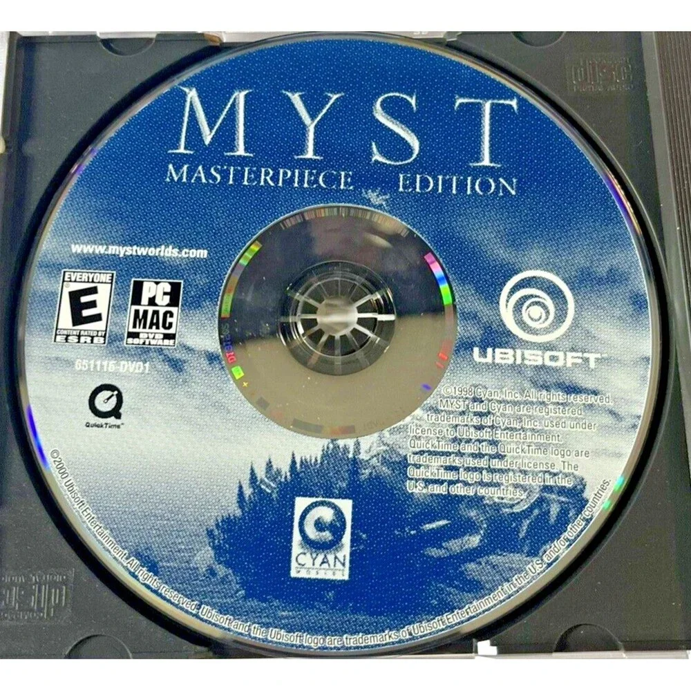 Myst: Riven Exile 10th Anniversary DVD Edition 3-Disc Set Ubisoft 2004 Ubisoft